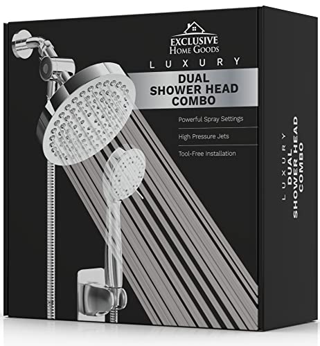 Shower Head With Handheld Combo