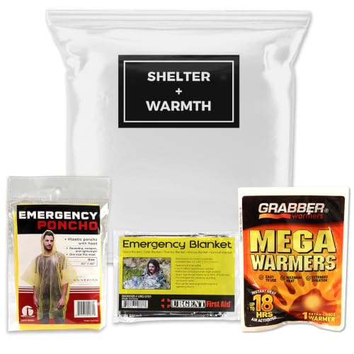 1-Person, 72 Hour Necessity Wheel Bag Survival Kit - Food, Water, Tools