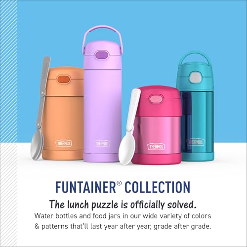 FUNTAINER Water Bottle with Straw