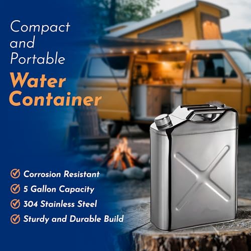 Stainless Steel Water Container for Camping