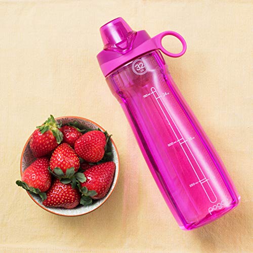 BPA Free Plastic Water Bottle with Chug Lid