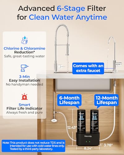 DLB Under Sink Water Filter System