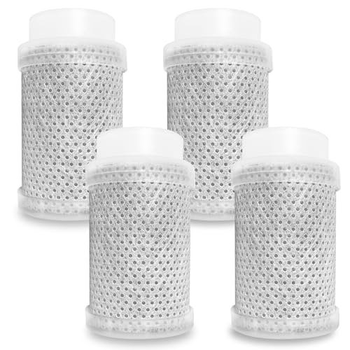 4pcs Upgraded Long Lasting Carbon Fiber Water Filter Replacement
