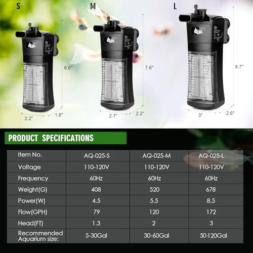 Aquarium Internal Filter