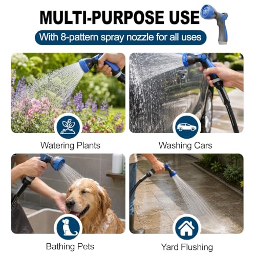 Garden Water Hose 200ft x 5 (200 Foot)