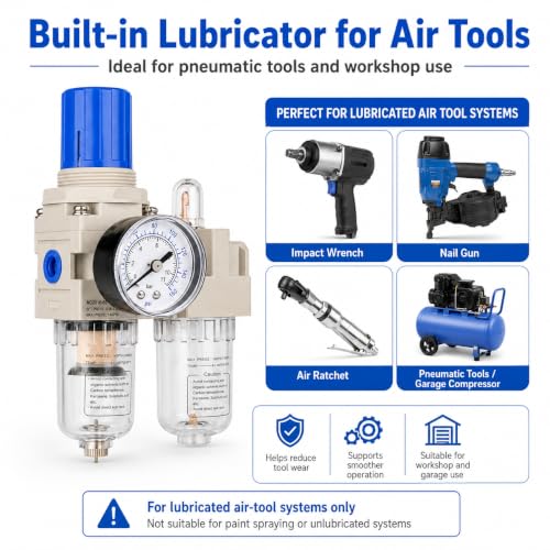 1 4" NPT Air Compressor Water Separator