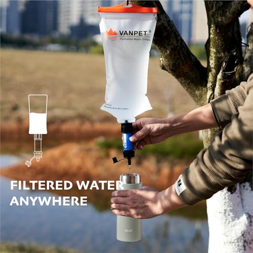 2L Water Bag Compatible with Sawyer Squeeze
