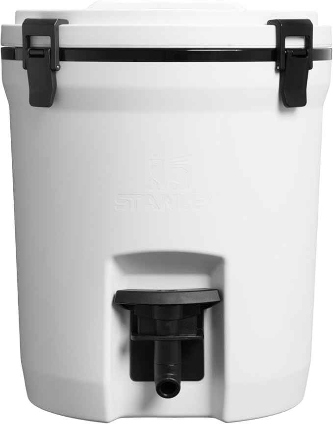 Stanley Adventure Fast Flow Water Jug 2 Gallon | Leakproof Ice Water Dispenser | Insulated Beverage Cooler | Easy Pour Spigot and Latched Foam Lid | BPA-Free