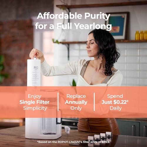 RO100ROPOT Lite Countertop Reverse Osmosis Water Filter