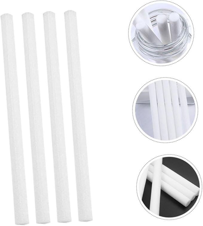 50pcs Essential Oil Sticks for Aroma Diffuser Humidifier Replacement Absorbent Sticks Diffuser Wand for Aroma - AquaVibe