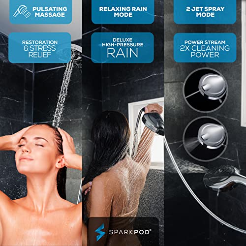 Filtered 10 Mode Handheld Shower Head