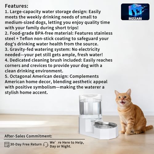 4L Stainless Steel Gravity Water Dispenser