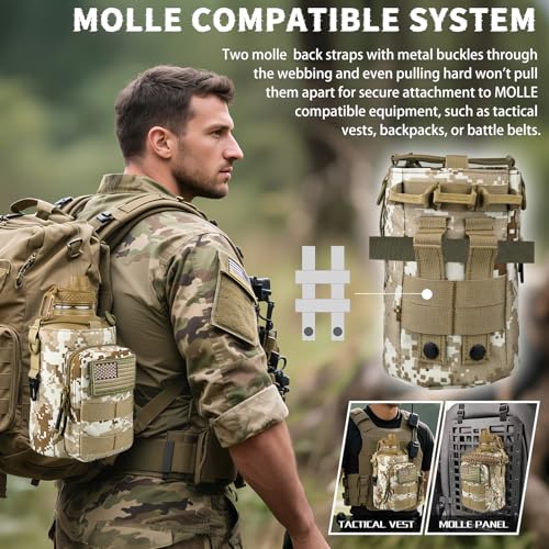 Half Gallon Water Bottle Insulated with Sleeve
