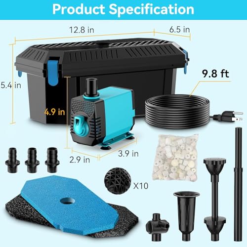 Pond Filter with Pump Kits