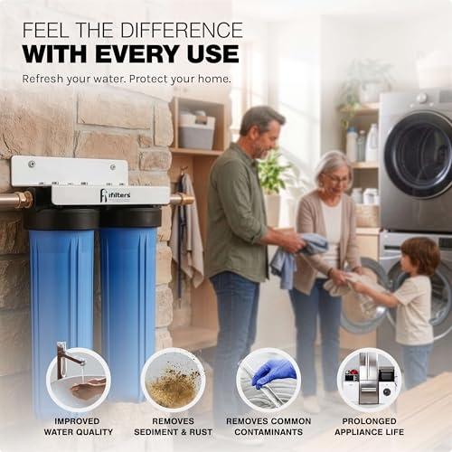 4.5 x 20 Sediment CTO Heavy Metals Well Water Filtration System