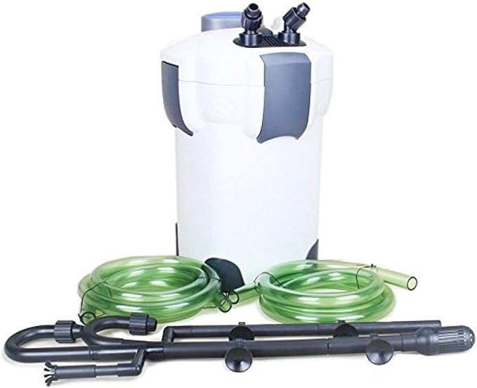SunSun HW-304B 5-Stage External Canister Filter with 9W UV Sterilizer, 525 GPH