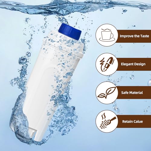 Coffee Machine Water Filter Compatible with Delonghi DLSC002 (2 Count)