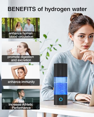 Tritan Hydrogen Water Bottle Generator