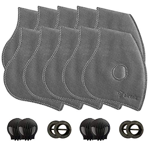 PM2.5 Activated Carbon Face Mask Filters (14 Count)