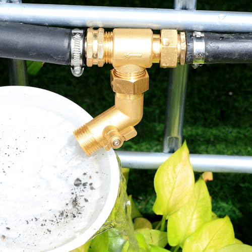 Garden Hose Filter Attachment with 100 Mesh and 40 Mesh Stainless Steel Screen