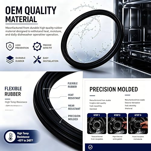 Upgrade DD62 00050A For Samsung Dishwasher Seal Sump Gasket For Assy