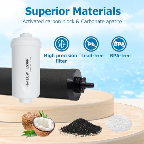 Gravity Water Filter Replacement for Berkey® BB9 (4 Count)