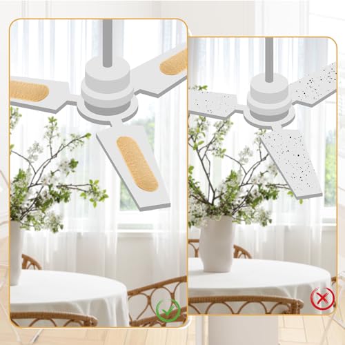 15 Pack Ceiling Fan Filters for Blades (15 Count)