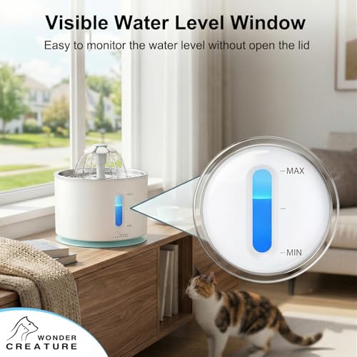 Cat Water Fountain Stainless Steel Lid 81oz
