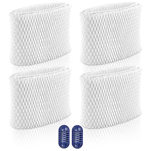 WF2 Humidifier Filter Fit for Vicks V3500 V3100 V3900 V3700 VEV320 (4 Count)