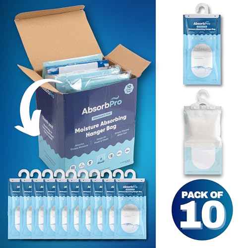 Hanging Moisture Absorber Bags 9.8 oz (10 Count)