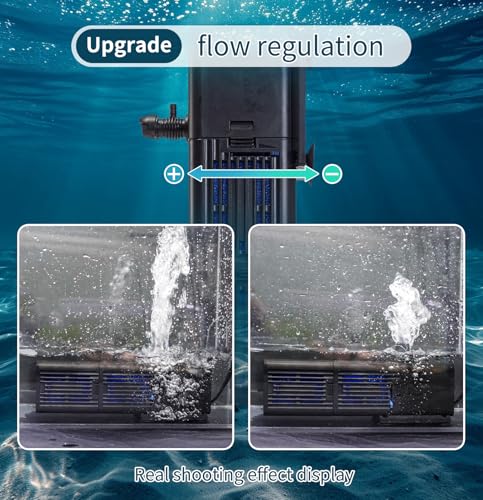 20 75Gal Aquarium Filter for Fish Tank