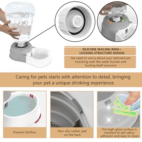 1.6 Gallon Automatic Gravity Dog Water Dispenser