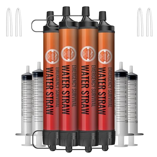 Water Filter Straw (4 Count)