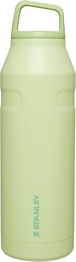 Stanley IceFlow Cap and Carry Water Bottle | Wide Mouth Twist Lid | Lightweight & Leakproof for Travel & Sports | Insulated Stainless Steel | BPA-Free