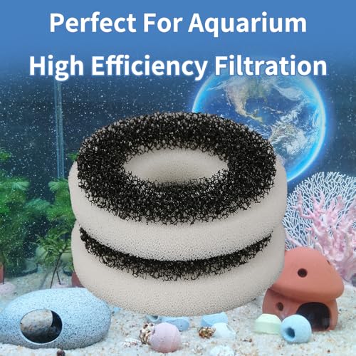 Foam and Carbon Rings Filter Replacement Compatible with Biorb Aquariums