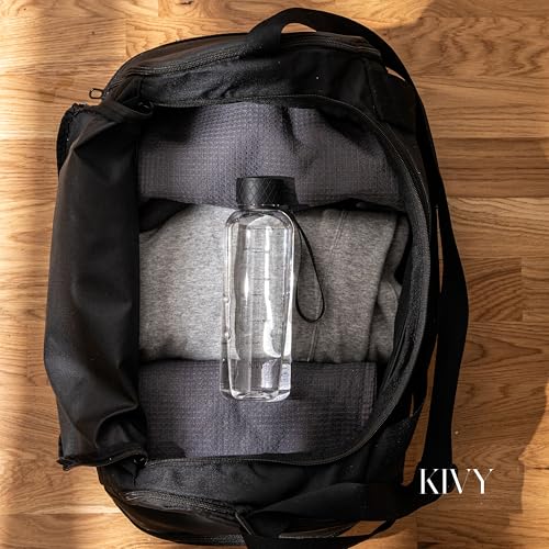 Slim Water Bottle 22oz [Lightweight & Shatterproof] Leak Proof Bottle for Women & Men