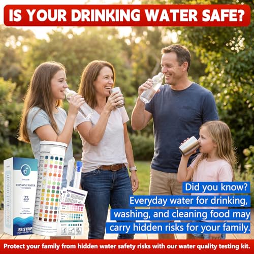 All New 23 in 1 Drinking Water Testing Kit 158 Strips (158 Count)
