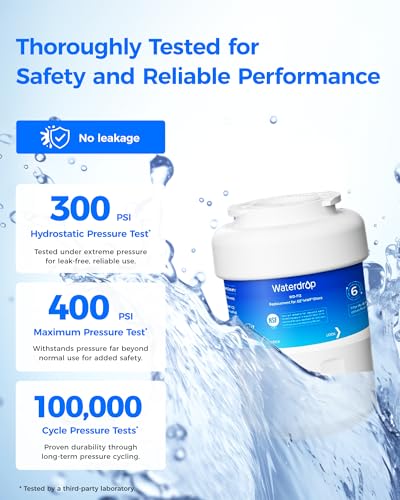 WD F13 Refrigerator Water Filter Replacement for GE® MWF® (3 Count)