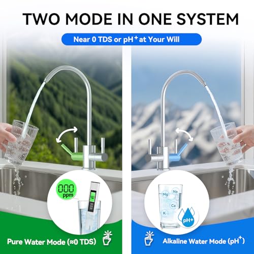 Dual Mode Reverse Osmosis Water Filter