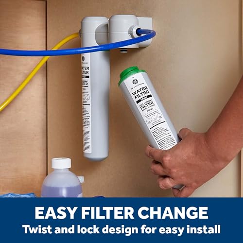 Dual Stage Under Sink Water Filtration System with Faucet