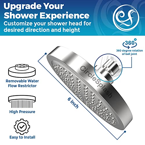 High Pressure Shower Head by Circle Splash