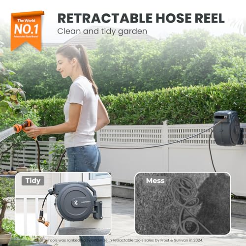 Retractable Garden Hose Reel 5
