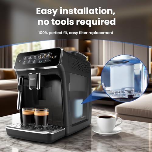 Coffee Machine Filter Compatible with Philips AquaClean Water filter 3200 Espresso Machine Filter for Fully Automatic Coffee Machines Dedicated Anti (6 Count)
