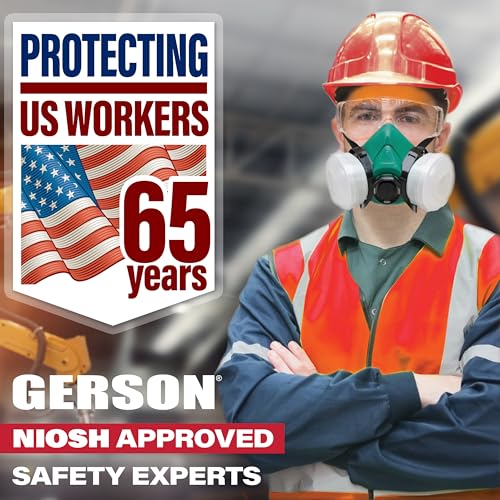 NIOSH G95P P95 Filter Pads for Gerson Cartridges 5 Pair