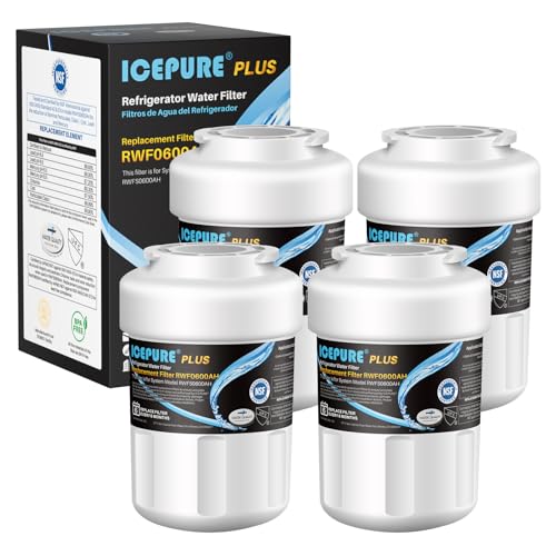 PLUS NSF53&42 Premium RWF0600AH Replacement for GE MFW (4 Count)