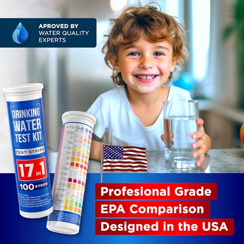 All New 21 in 1 Drinking Water Testing Kit Strips (120 Count)