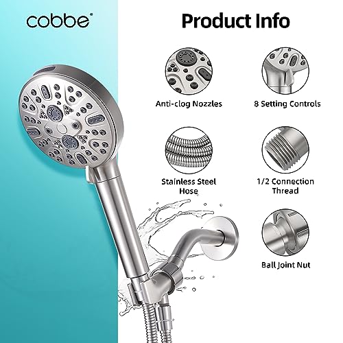 Filtered Shower Head with Handheld