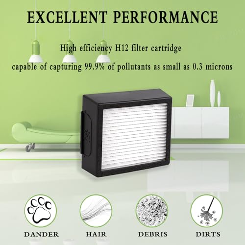 Vac HEPA Filters for iRobot Roomba Combo j7+ (6 Count)