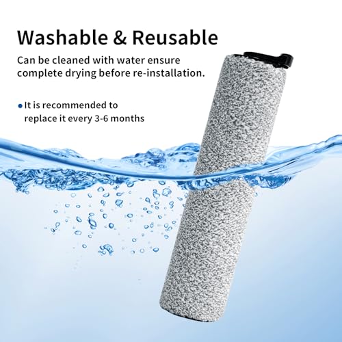 Roller Brush Replacement Compatible with Tineco iFloor 3 (2 Count)