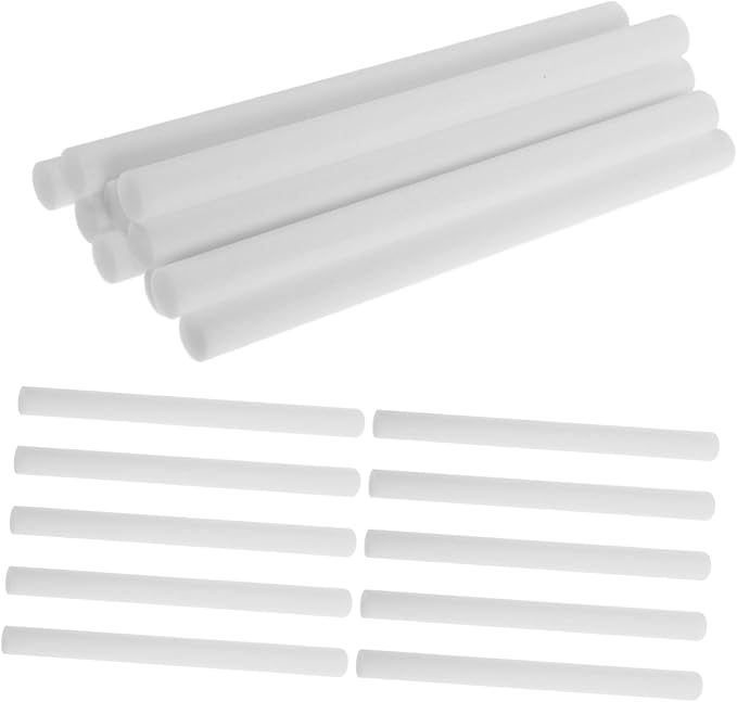 Zerodeko 20pcs Aromatherapy Fiber Pure Cotton Filter Sticks for Humidifier Fragrance Diffuser Wicks Replacement - AquaVibe